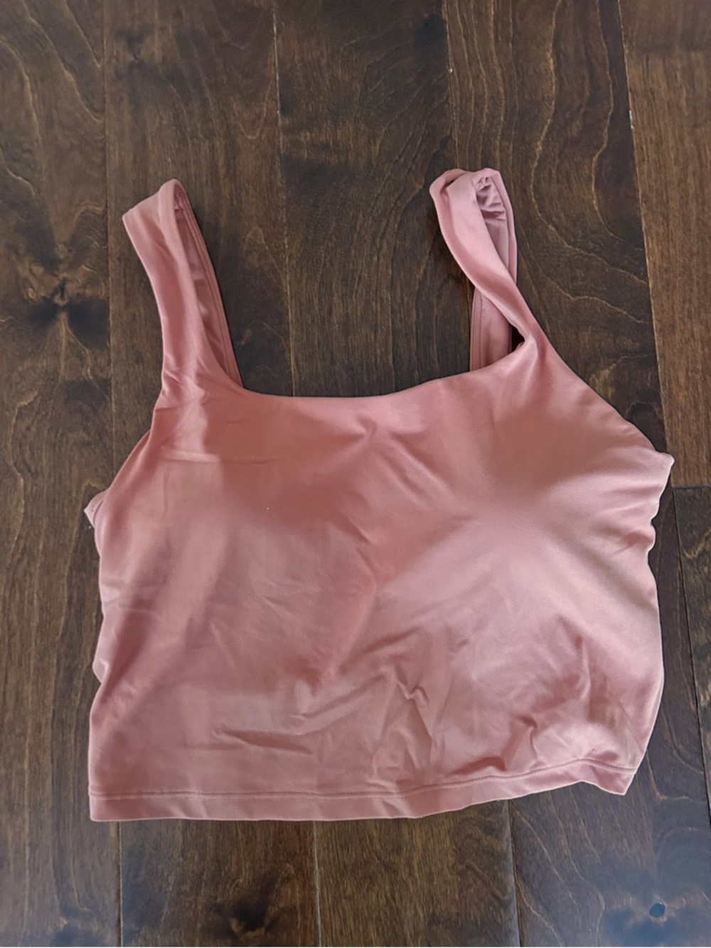 Athleta Transcend Square Neck Crop Sports Bra D-DD - Size L